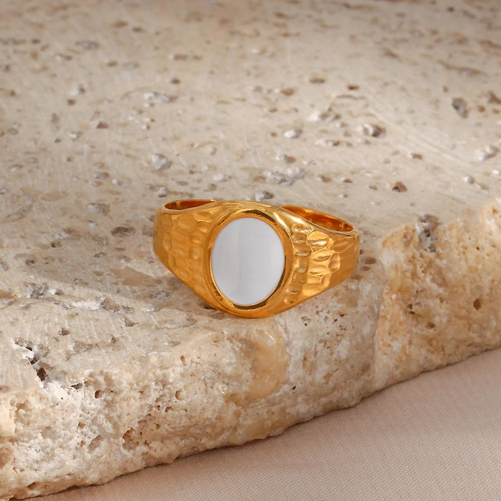 Modern Boho Gold Celestial Adjustable Rings