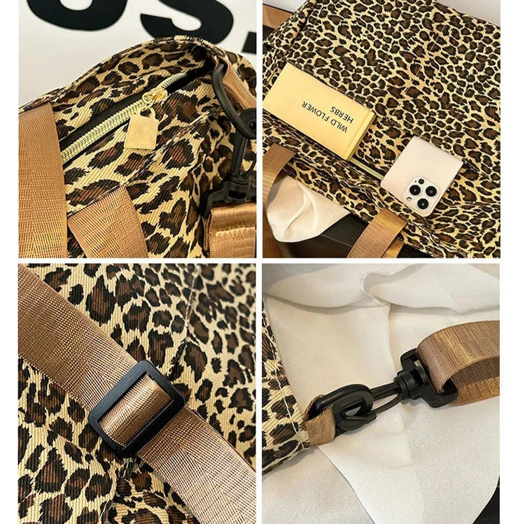 Leopard Luxe Shoulder Bag