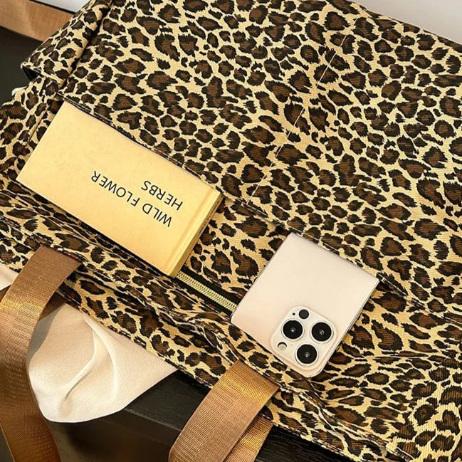 Leopard Luxe Shoulder Bag