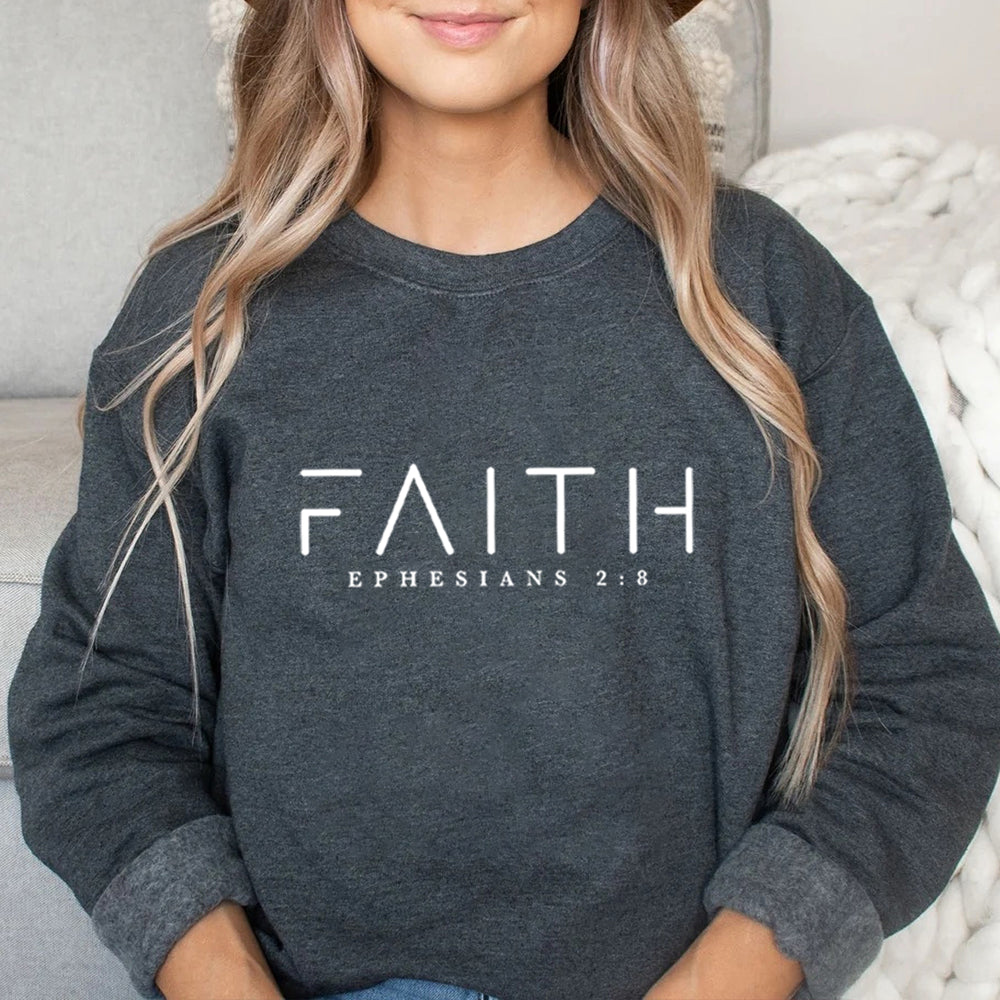 Faith-Inspired Bible Verse Sweatshirt for Women and Men – Christian Streetwear