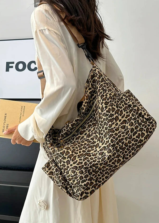 Leopard Luxe Shoulder Bag