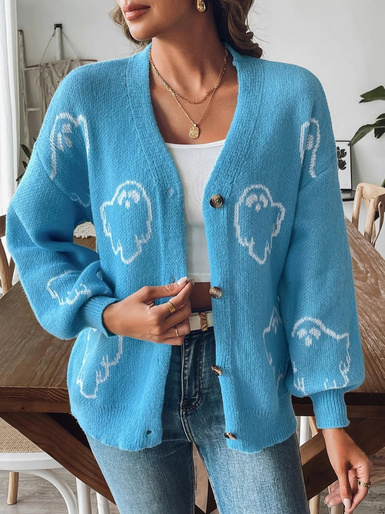 Ghost Knit Cardigan