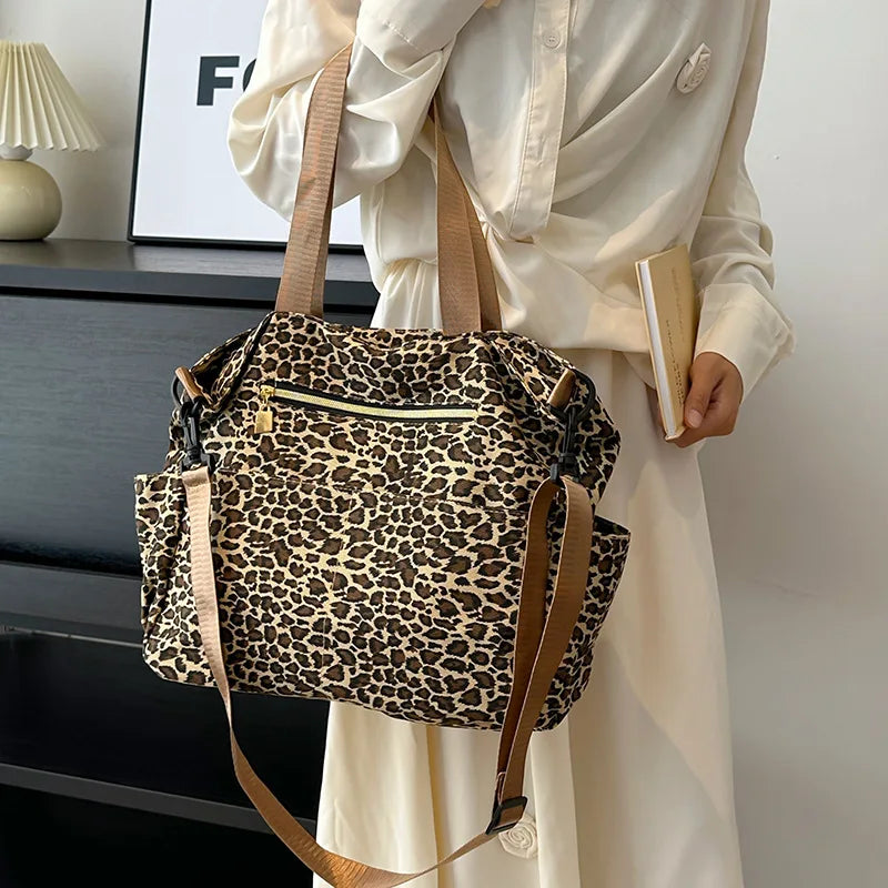 Leopard Luxe Shoulder Bag