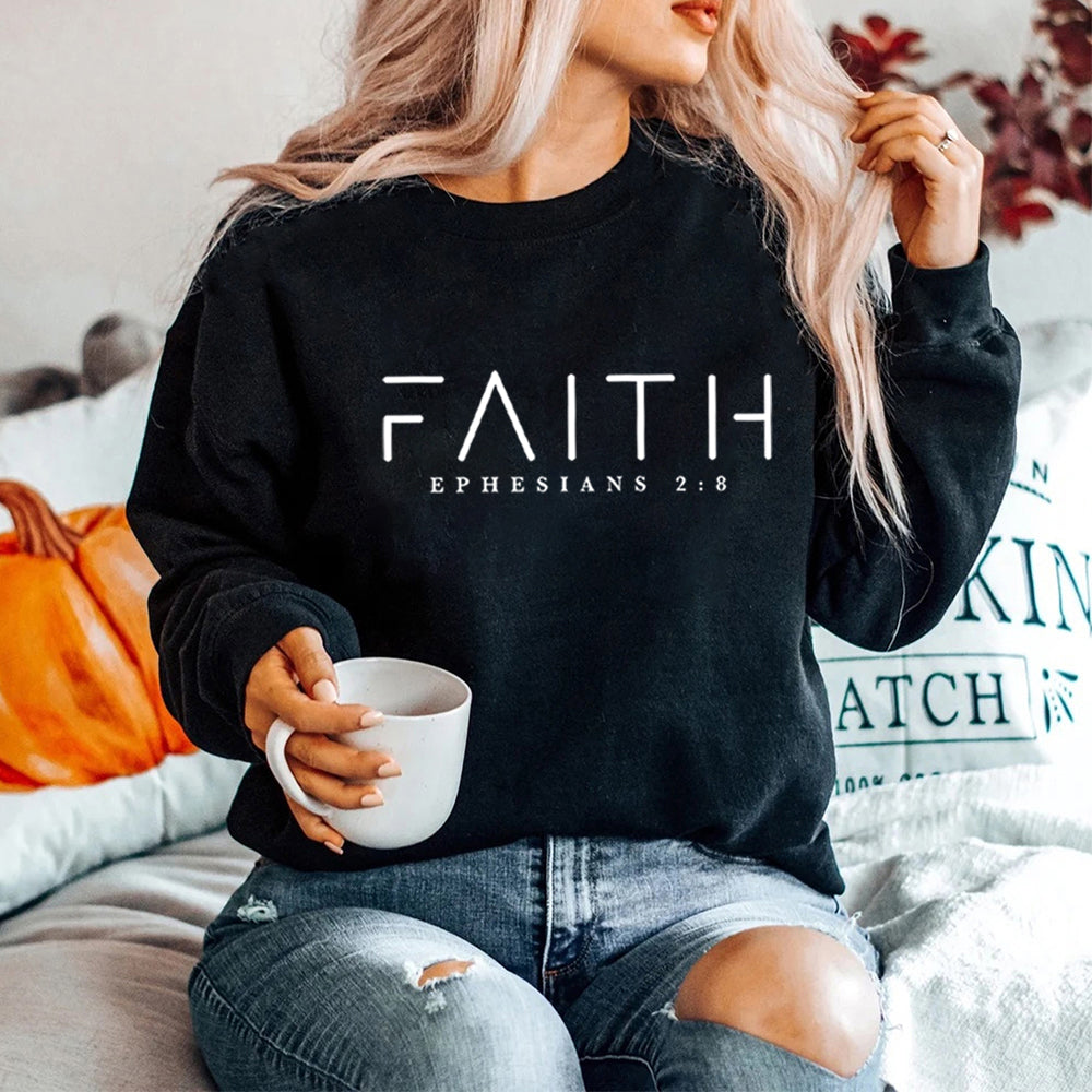 Faith-Inspired Bible Verse Sweatshirt for Women and Men – Christian Streetwear