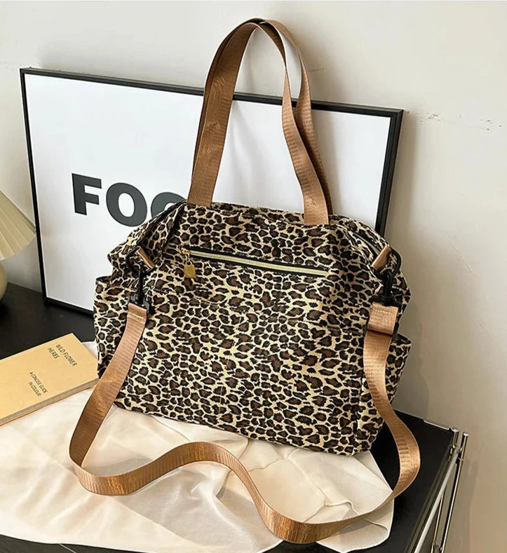 Leopard Luxe Shoulder Bag