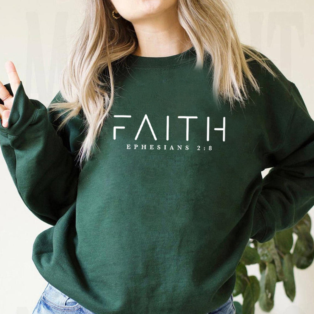 Faith-Inspired Bible Verse Sweatshirt for Women and Men – Christian Streetwear