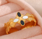 Modern Boho Gold Celestial Adjustable Rings