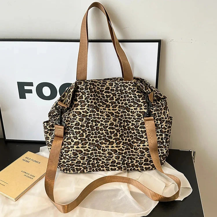 Leopard Luxe Shoulder Bag