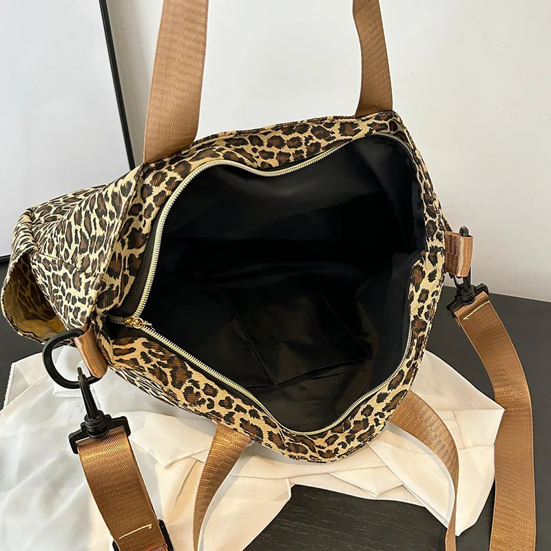 Leopard Luxe Shoulder Bag